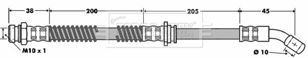 BORG & BECK Jarruletku BBH7458